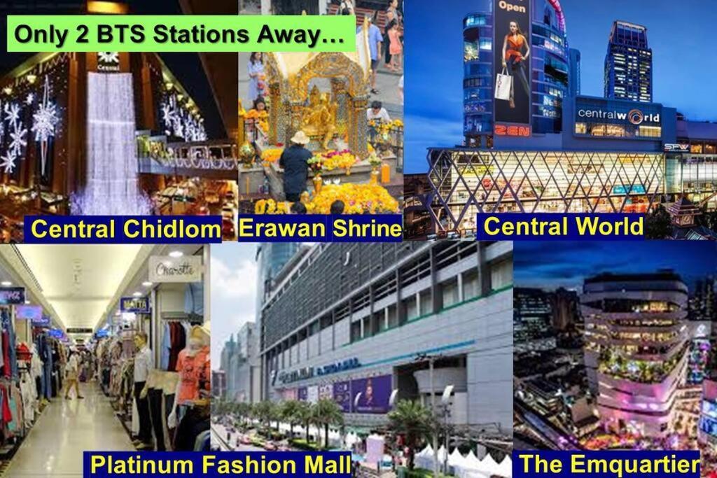 At Nana-5Bed, City Center, Nana Bts, Mbk, Central World, Siam バンコク都 エクステリア 写真
